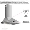 Hotte aspirante KB ELEMENTS sous plan 60 cm, hotte sous Voir les images du produit 6