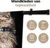 MuchoWow® Wandteppich Wandbehang Frau - Blattgold - Schwarz Produktbild-Vorschau 3