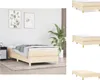 vidaXL Boxspringbett mit Matratze Creme 100x200 cm Stoff -  Produktbild-Vorschau 1