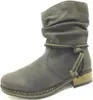 A single gray boot is shown against a white background. Produktbild-Vorschau