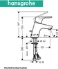 Hansgrohe Focus E2-Waschtisch-Batterie mit Ablauf- garnitur Produktbild-Vorschau 31