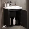 Planetmöbel Unterschrank mit Waschbecken 50 cm Anthrazit Produktbild-Vorschau 7