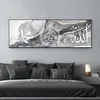 Quadro islamico Allah 60x180 cm, calligrafia araba su marmo Anteprima dell’immagine prodotto 7