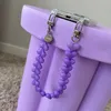 Telefonkabel 'Zauberkabel' Lila mit Funky Hearts Design, Produktbild-Vorschau 3