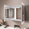 Sonni Armoire à glace en aluminium avec double porte 65 x Voir les images du produit 3