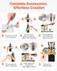VEVOR, machine à boutons de 58 mm, machine à fabriquer des Voir les images du produit 6