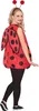 Marienkäferkostüm für Damen rot schwarz - M / L Produktbild-Vorschau 6