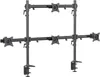 HFTEK MS424C-N Monitorhalterung für 4 Monitore 15-27 Zoll Produktbild-Vorschau 1