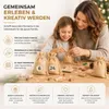 24 adventních pytlíků, které lze naplnit, přírodní béžové Náhled obrázku produktu 7