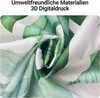 Duschvorhang Grün Blätter 180x200 cm Waschbar Produktbild-Vorschau 3