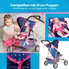 Kinderplay Puppenwagen KP0280T – Leichter klappbarer Produktbild-Vorschau 4
