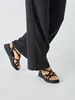 Tamaris COMFORT Damen Wedge/Plat Sand BLACK NAPPA 39 Produktbild-Vorschau 6