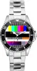 KIESENBERG Herrenuhr Armbanduhr TV Testbild Geschenk Fan Produktbild-Vorschau 1