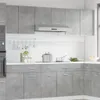 vidaXL Hängeschrank Betongrau 80x31x60 cm Holzwerkstoff Produktbild-Vorschau 7