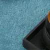 Waschbarer Teppich Wohnzimmer Kurzflor Einfarbiger Moderner Produktbild-Vorschau 3