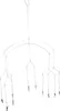 Hanging Photo Holder avec 10 clips en acier inoxydable Voir les images du produit 1