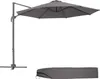Parasol DARIA 300 cm avec pied déporté et housse de Voir les images du produit 1