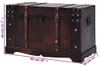 vidaXL Vintage truhla na poklady dřevo 66 x 38 x 40 cm Náhled obrázku produktu 8