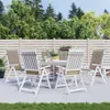 vidaXL Gartenstuhlauflagen für Hochlehner 6Stk. Taupe Produktbild-Vorschau 2