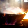 Wok Pfanne 65 cm mit 2 Henkel  Durchmesser runder Boden Produktbild-Vorschau 2