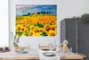 MuchoWow® Poster Gemälde - Sonnenblume - Ölfarbe - Blumen Produktbild-Vorschau 3