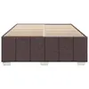vidaXL Bettgestell ohne Matratze Dunkelbraun 140x190 cm Produktbild-Vorschau 4