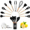 OKWISH 12-teiliges Silikon Küchenutensilien Set mit Produktbild-Vorschau 6