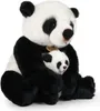 Peluche panda avec petit 27 cm ECO-FRIENDLY Voir les images du produit 5