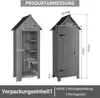 FCH Gartenschrank Holz Gerätehaus für Außenbereich, Produktbild-Vorschau 2