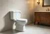 Domotechnika | WC compatto in stile retrò - Bianco - Anteprima dell’immagine prodotto 9
