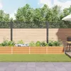 vidaXL Zvýšená postel světle hnědá 600 x 80 x 45 cm Náhled obrázku produktu 4
