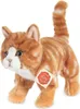 Teddy-Hermann Teddy Hermann Chat debout, tigré rouge, 20 cm Voir les images du produit 2