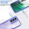 A close-up view of a phone case with text highlighting its protective features. Produktbild-Vorschau