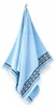 Asciugamano RONDO Blu 50x90 cm in cotone egiziano Zwoltex Anteprima dell’immagine prodotto 4