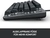 Logitech K835 TKL, Clavier ,gris/noir, GX Red Switches, Voir les images du produit 3