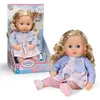 BABY nato Sophia Rose 36cm con capelli lunghi in nylon di Anteprima dell’immagine prodotto 6