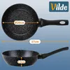 Vilde | Patelnia na indukcję 20 cm - Aluminiowa z powłoką Podgląd zdjęcia produktu 5