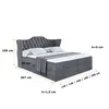 ALTDECOR Boxspringbett mit H3 Matratze und Topper - 140 x Produktbild-Vorschau 6