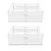 2x Teleskopschublade Korbauszug Küchenschrank Organizer Produktbild-Vorschau 4