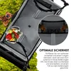 KESSER® Bollerwagen Faltbar GTS-9100 mit Dach Handwagen Produktbild-Vorschau 5