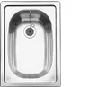 Évier en acier inoxydable Blanco TOP EE 3 X 4 470 x 330 mm Voir les images du produit 1
