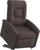 vidaXL Relaxsessel mit Aufstehhilfe Elektrisch Dunkelbraun Produktbild-Vorschau 1