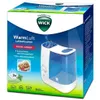 The image shows the packaging of a Wick Warmdampf-Luftbefeuchter. Podgląd zdjęcia produktu