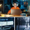 Qoltec UPS 10kVA, 10000W, PF1.0 LCD, EPO, USB, On line Anteprima dell’immagine prodotto 4