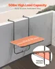 VEVOR balkónový stôl 595 x 400 mm skladací vonkajšie Náhľad obrázku produktu 3