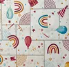 PVC Tischdecke PARTY bunt Ballon Wachstuch Eckig Länge & Produktbild-Vorschau 4