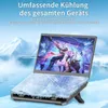 Laptop-Kühlpad mit verstellbarem Ständer, Turbo-Kühler für Produktbild-Vorschau 3