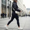 Dámské Černé Bavlněné Elastické Dlouhé Legíny, Velikost Xl Náhled obrázku produktu 3