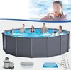 INTEX Frame Pool - Set Graphit Ø 478 x 124 cm, Farbe: Produktbild-Vorschau 8