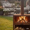 ASH Firegrill 2-1 BBQ en buitenhaard cortenstaal Productafbeelding-voorbeeld 7